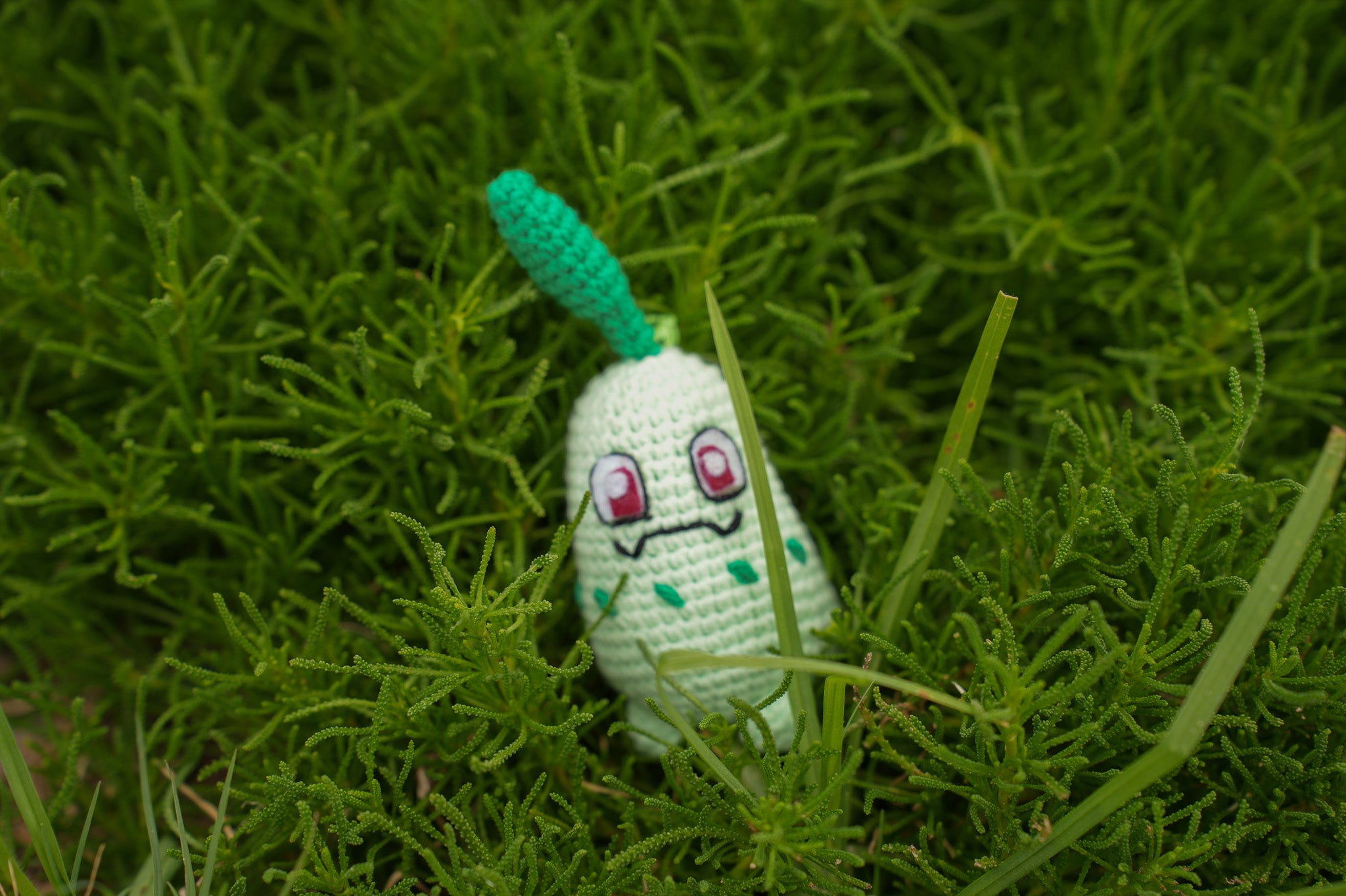 Crochet Chikorita
